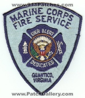 Quantico Marine Corps Fire Service
Thanks to PaulsFirePatches.com for this scan.
Keywords: virginia usmc mcas marine corps air staiton