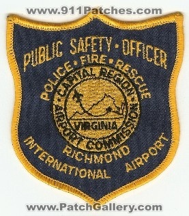 Richmond International Airport Public Safety Officer
Thanks to PaulsFirePatches.com for this scan.
Keywords: virginia police fire rescue