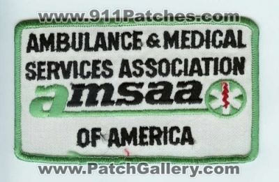 Ambulance and Medical Services Association of America (Washington)
Thanks to Chris Gilbert for this scan.
Keywords: ems & amsaa