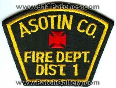 Asotin County Fire District 1 (Washington)
Scan By: PatchGallery.com
Keywords: co. dist. number no. #1 department dept.