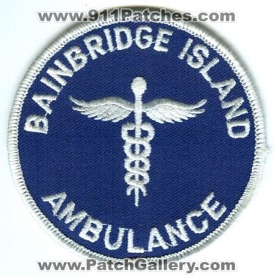Bainbridge Island Ambulance (Washington)
Scan By: PatchGallery.com
Keywords: ems emt paramedic