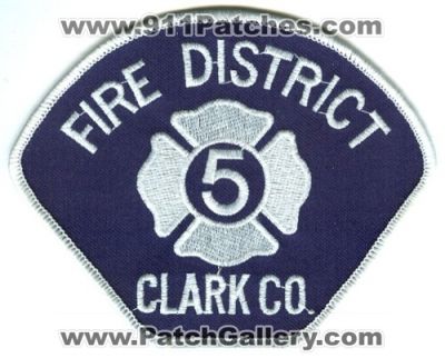 Clark County Fire District 5 (Washington)
Scan By: PatchGallery.com
Keywords: co. dist. number no. #5 department dept.