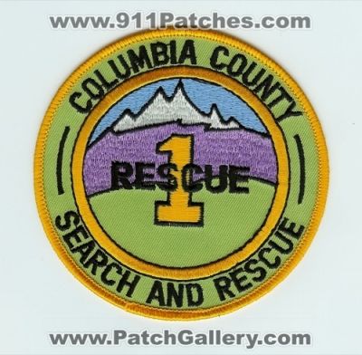 Columbia County Search And Rescue Rescue 1 (Washington)
Thanks to Chris Gilbert for this scan.
Keywords: sar
