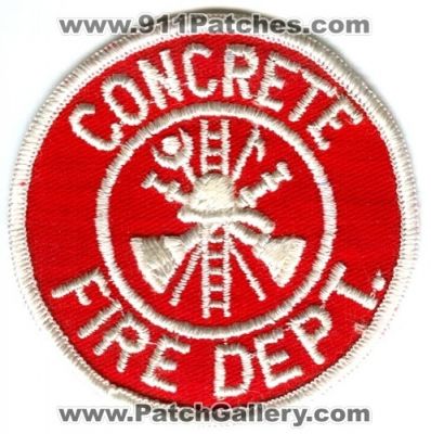 Concrete Fire Department (Washington)
Scan By: PatchGallery.com
Keywords: dept.