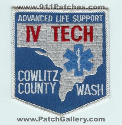Cowlitz County Advanced Life Support IV Tech (Washington)
Thanks to Chris Gilbert for this scan.
Keywords: ems als