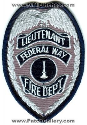 Federal Way Fire Department Lieutenant (Washington)
Scan By: PatchGallery.com
Keywords: dept.