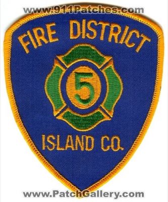 Island County Fire District 5 (Washington)
Scan By: PatchGallery.com
Keywords: co. dist. number no. #5 department dept.
