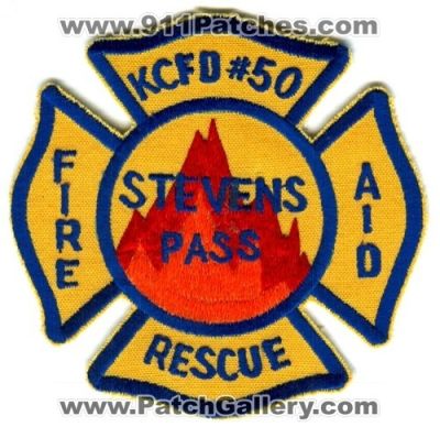 King County Fire District 50 Stevens Pass (Washington)
Scan By: PatchGallery.com
Keywords: co. dist. number no. #50 department dept. kcfd rescue aid