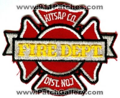 Kitsap County Fire District 7 (Washington)
Scan By: PatchGallery.com
Keywords: co. dist. no. number #7 dept. department