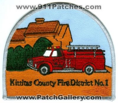 Kittitas County Fire District 1 (Washington)
Scan By: PatchGallery.com
Keywords: co. dist. number no. #1 department dept.