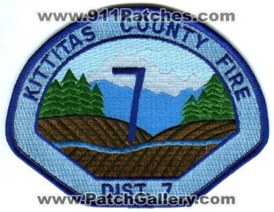 Kittitas County Fire District 7 (Washington)
Scan By: PatchGallery.com
Keywords: co. dist. number no. #7 department dept.