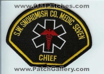 Southwest Snohomish County Medic Seven Chief (Washington)
Thanks to Chris Gilbert for this scan.
Keywords: ems s.w. sw co 7
