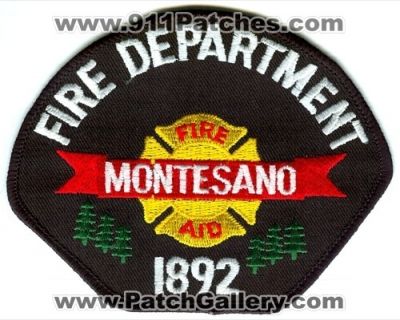 Montesano Fire Department (Washington)
Scan By: PatchGallery.com
Keywords: dept. aid