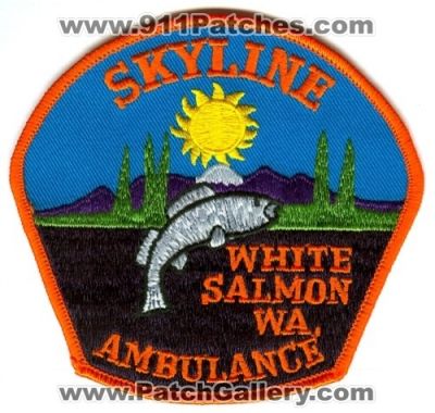 Skyline Ambulance (Washington)
Scan By: PatchGallery.com
Keywords: ems white salmon wa. emt paramedic