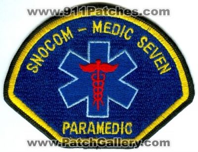 Snocom Medic Seven Paramedic (Washington)
Scan By: PatchGallery.com
Keywords: ems 7 snohomish county co. ambulance emt