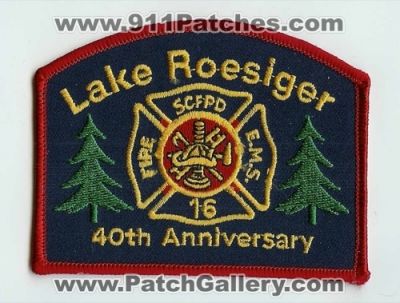 Lake Roesiger Fire 40th Anniversary Snohomish County District 16 (Washington)
Thanks to Chris Gilbert for this scan.
Keywords: scfpd protection e.m.s. ems