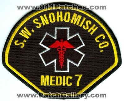 Southwest Snohomish County Medic 7 (Washington)
Scan By: PatchGallery.com
Keywords: ems s.w. sw sno. co. ambulance emt paramedic