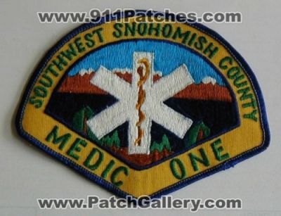 Southwest Snohomish County Medic One (Washington)
Thanks to Chris Gilbert for this picture.
Keywords: ems 1