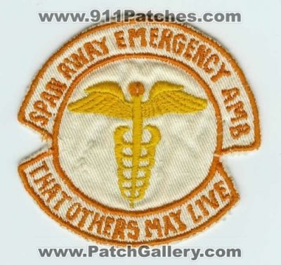 Spanaway Emergency Ambulance Patch (Washington) (Defunct)
Thanks to Chris Gilbert for this scan.
Keywords: ems that others may live