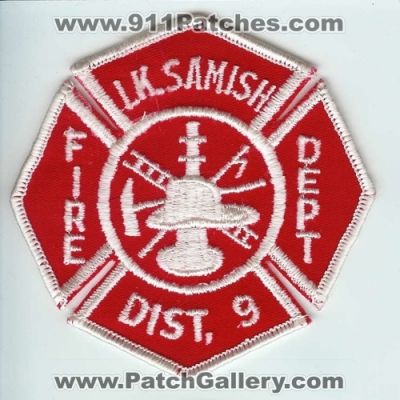 Lake Samish Fire Department Whatcom County District 9 (Washington)
Thanks to Chris Gilbert for this scan.
Keywords: lk. dept dist.