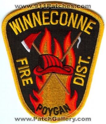 Winneconne Poygan Fire District Patch (Wisconsin)
Scan By: PatchGallery.com
Keywords: dist. department dept.