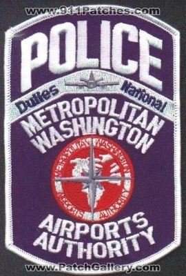 Metropolitan Airports Authority Police
Thanks to EmblemAndPatchSales.com for this scan.
Keywords: washington dc district of columbia dulles national