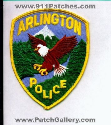 Arlington Police
Thanks to EmblemAndPatchSales.com for this scan.
Keywords: washington