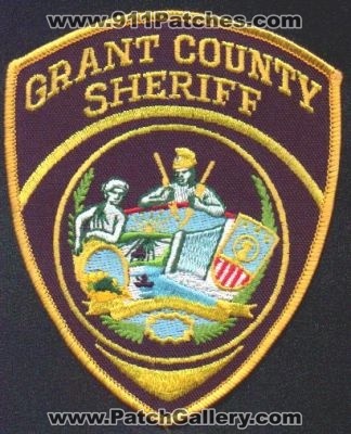 Grant County Sheriff
Thanks to EmblemAndPatchSales.com for this scan.
Keywords: washington