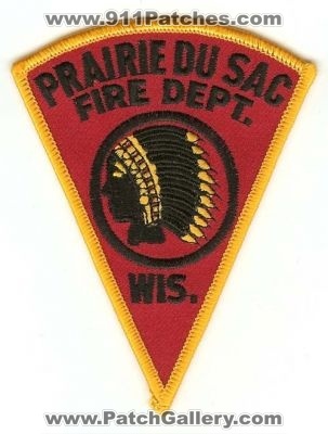 Prairie Du Sac Fire Dept
Thanks to PaulsFirePatches.com for this scan.
Keywords: wisconsin department