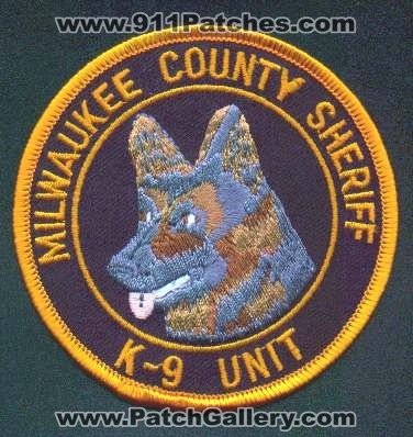 Milwaukee County Sheriff K-9 Unit
Thanks to EmblemAndPatchSales.com for this scan.
Keywords: wisconsin k9