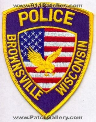 Brownsville Police
Thanks to EmblemAndPatchSales.com for this scan.
Keywords: wisconsin