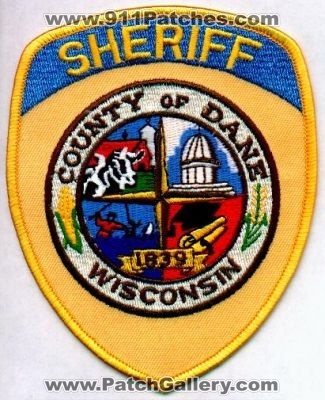Dane County Sheriff
Thanks to EmblemAndPatchSales.com for this scan.
Keywords: wisconsin