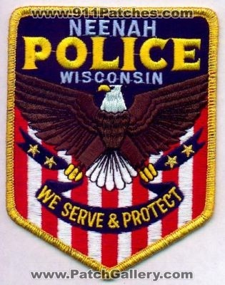 Neenah Police
Thanks to EmblemAndPatchSales.com for this scan.
Keywords: wisconsin