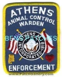 Athens Police Animal Control Warden Enforcement (Alabama)
Thanks to BensPatchCollection.com for this scan.
