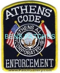 Athens Police Code Enforcement (Alabama)
Thanks to BensPatchCollection.com for this scan.
