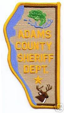 Adams County Sheriff Dept (Wisconsin)
Thanks to apdsgt for this scan.
Keywords: department