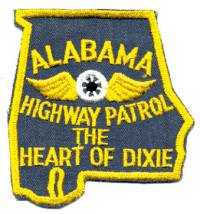 Alabama Highway Patrol
Thanks to BensPatchCollection.com for this scan.
Keywords: police