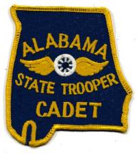 Alabama State Trooper Cadet
Thanks to BensPatchCollection.com for this scan.
Keywords: police