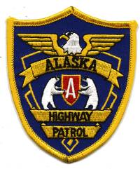 Alaska Highway Patrol
Thanks to BensPatchCollection.com for this scan.
Keywords: police