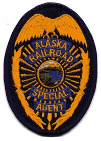 Alaska Railroad Special Agent
Thanks to BensPatchCollection.com for this scan.
Keywords: police