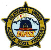 Alaska State Troopers Fraternal Order
Thanks to BensPatchCollection.com for this scan.
Keywords: police eoast