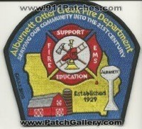 Alburnett Otter Creek Fire Department (Iowa)
Thanks to Mark Hetzel Sr. for this scan.
Keywords: support fire ems education