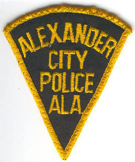 Alexander City Police
Thanks to Enforcer31.com for this scan.
Keywords: alabama