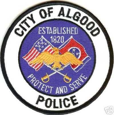 Algood Police
Thanks to Conch Creations for this scan.
Keywords: tennessee city of
