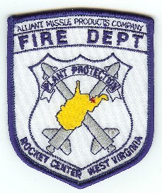 Alliant Missle Products Company Fire Dept
Thanks to PaulsFirePatches.com for this scan.
Keywords: west virginia department plant protection rocket center
