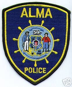 Alma Police (Wisconsin)
Thanks to apdsgt for this scan.
