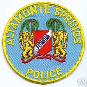 Altamonte Springs Police (Florida)
Thanks to apdsgt for this scan.
