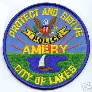 Amery Police
Thanks to apdsgt for this scan.
Keywords: wisconsin