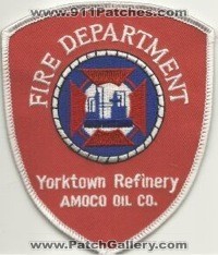 Amoco Oil Company Yorktown Refinery Fire Department (Virginia)
Thanks to Mark Hetzel Sr. for this scan.
Keywords: co.