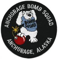 Anchorage Police Bomb Squad (Alaska)
Thanks to BensPatchCollection.com for this scan.
